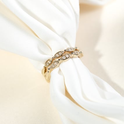 Kruhové náušnice s diamanty Wontisa