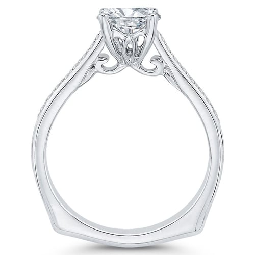 Zásnubní prsten s emerald diamantem Rafa