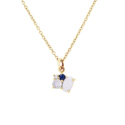 Jedinečný cluster přívěsek ze zlata Cosette