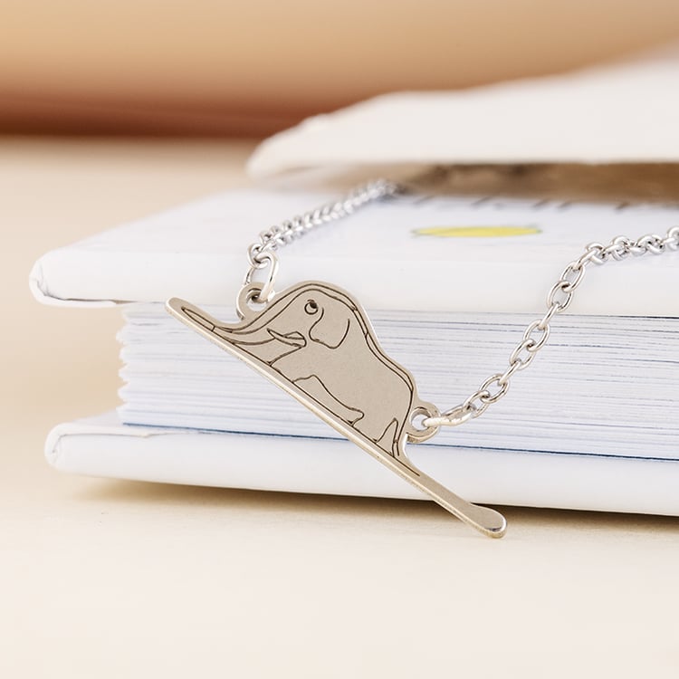 Náramek Malý princ se slonem a gravírem 121535