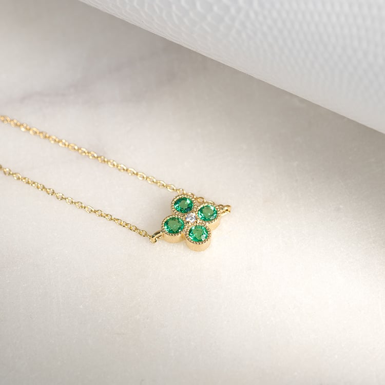 Smaragdový set šperků s diamanty Midora 147031