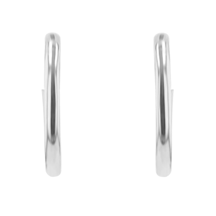 Stříbrné náušnice kruhové 94797