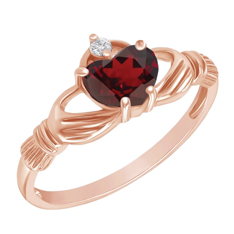 Prsten s granátem 58744