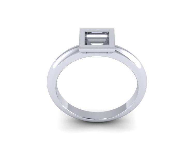 Zásnubní prsten ze zlata Jahat 6738