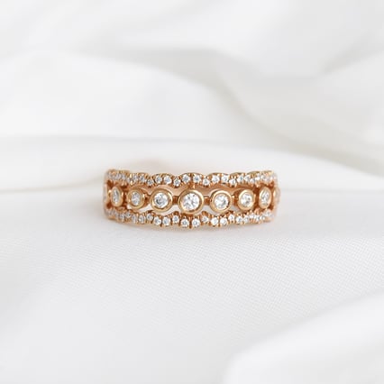 Prsten s lab-grown diamanty Daan