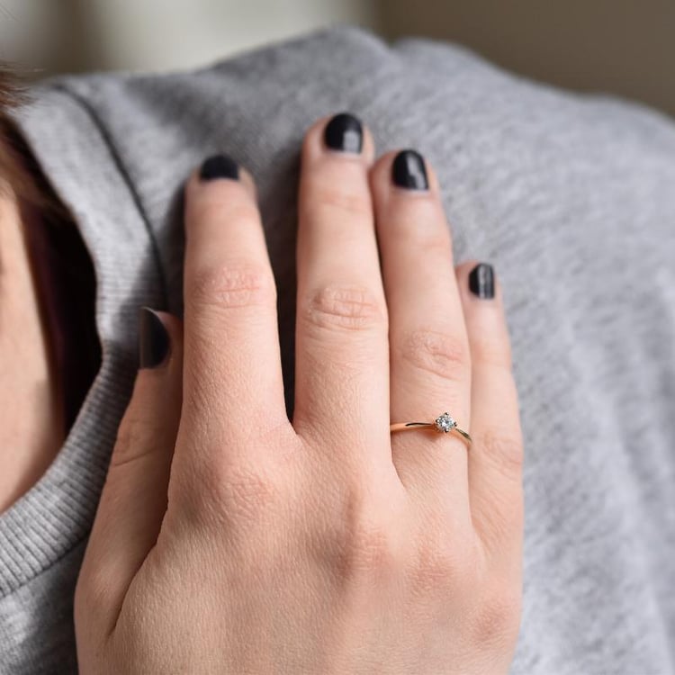 Zásnubný diamantový prsten 149468