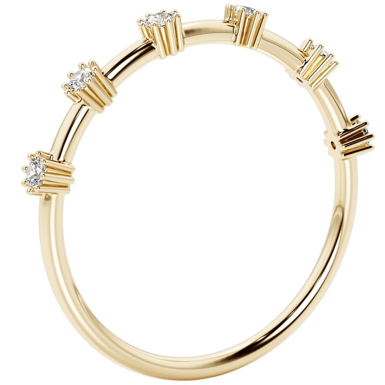 Znamenitý stříbrný prsten s lab-grown diamanty Charmie 138557