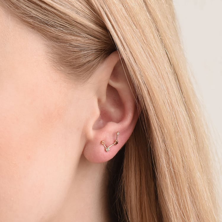 Zlaté náušnice 95271