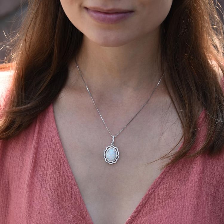 Opálový přívěsek 14376