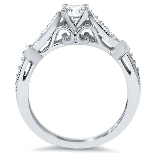 Zlatý zásnubní prsten Cerah 7067