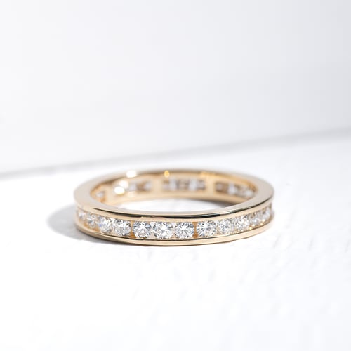 Eternity prsten s round diamanty Branko