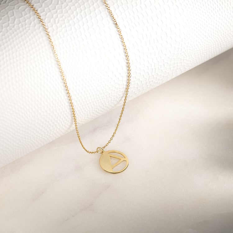 Přívěsek s vykrojeným písmenem Alfabet 132880