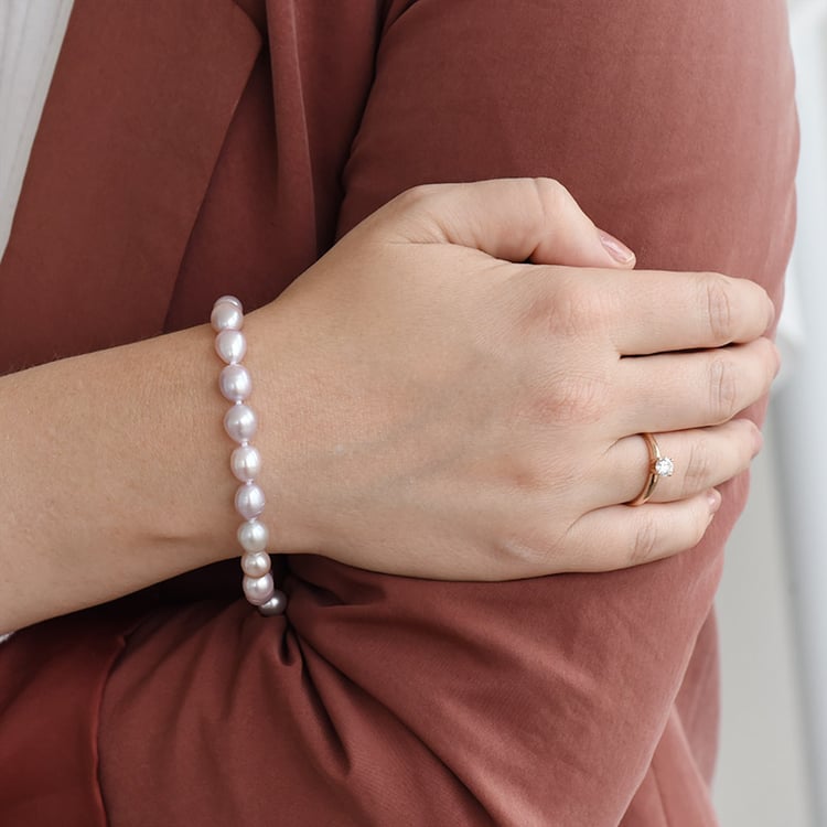 Stříbrný náramek 87866