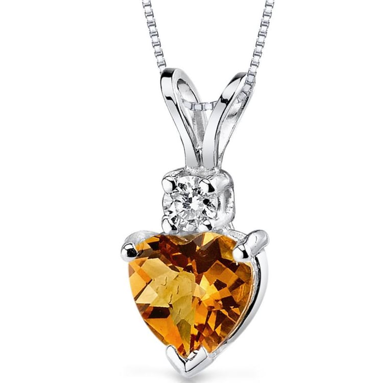 Náhrdelník s citrínem 20321