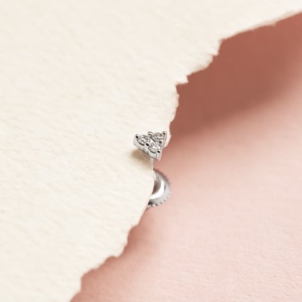 Piercing náušnice s lab-grown diamanty Masha