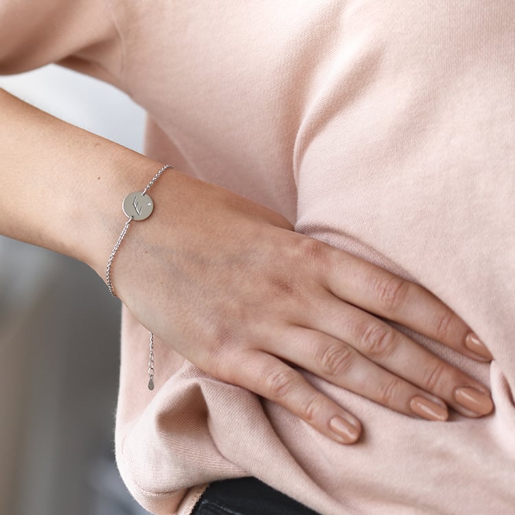 Stříbrný náramek 61727