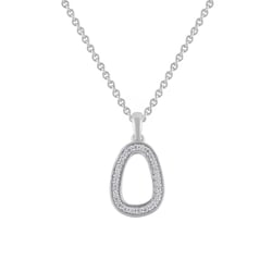 Zlatý přívěsek s lab-grown diamanty Evie