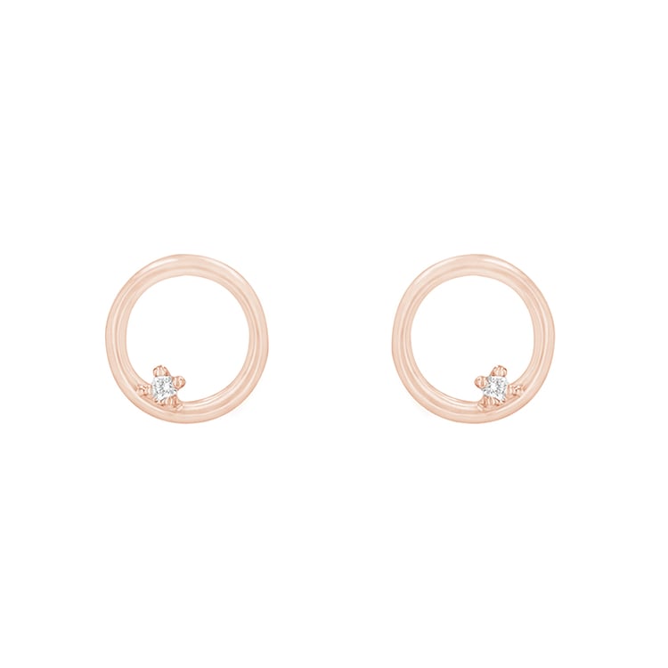 Karma náušnice z růžového zlata 82312