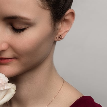 Náušnice se znamením zvěrokruhu Leo