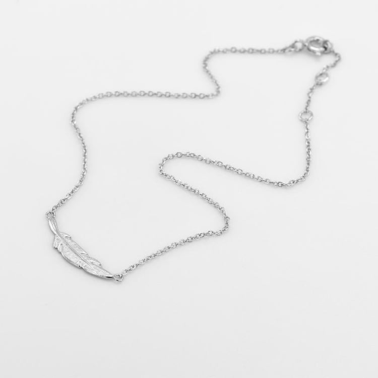 Stříbrný fashion řetízek na nohu Fabia 46742