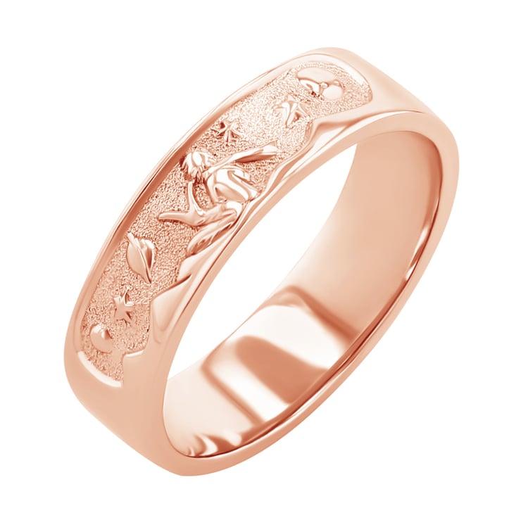 Ručně ryté snubní prsteny Malý princ 122805