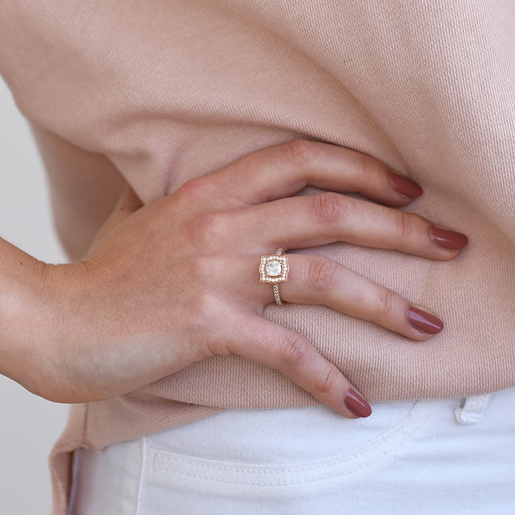 Diamantový prsten 60998