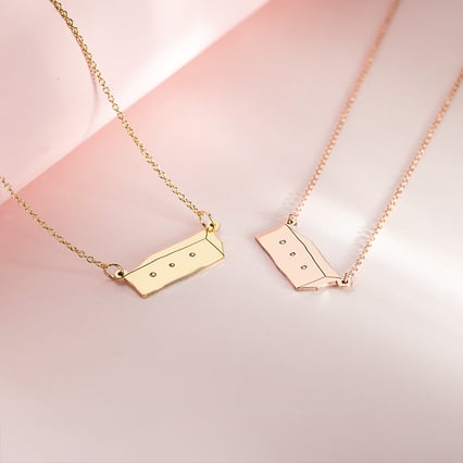 Stříbrný náhrdelník s krabicí Malý princ