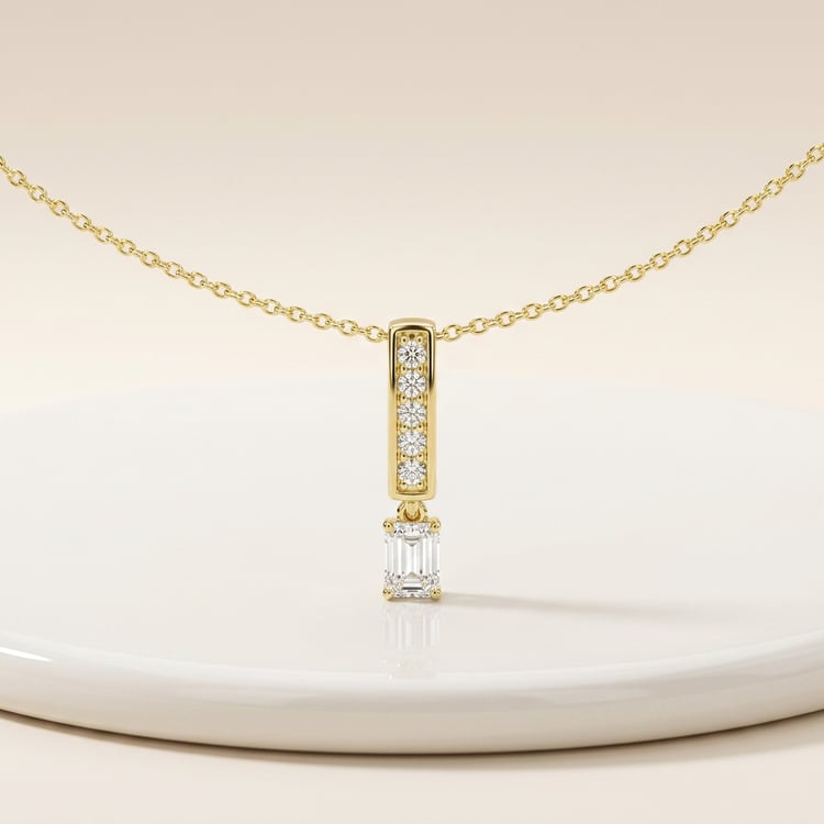 Elegantní přívěsek s lab-grown diamanty Maizy 171451