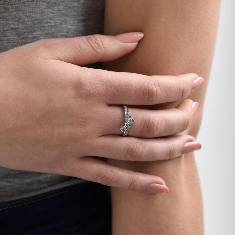 Diamantový zlatý prsten Cresida 75940