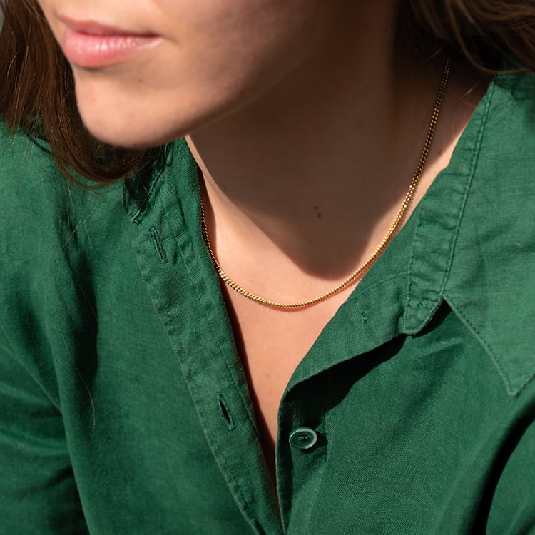 Panzer řetízek 50 cm ze 14k zlata 143895