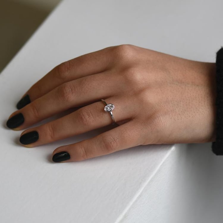 Prsten s diamantem 49525