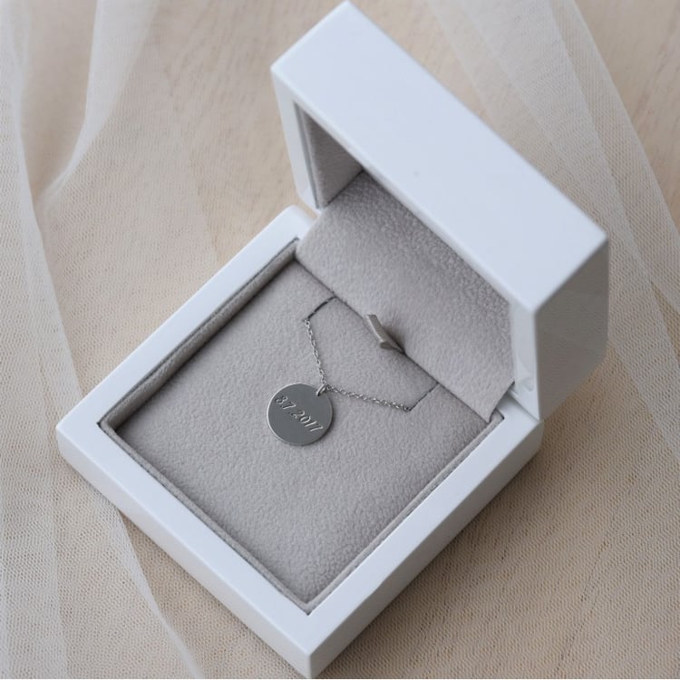 Zlatý přívěsek s gravírem 65614