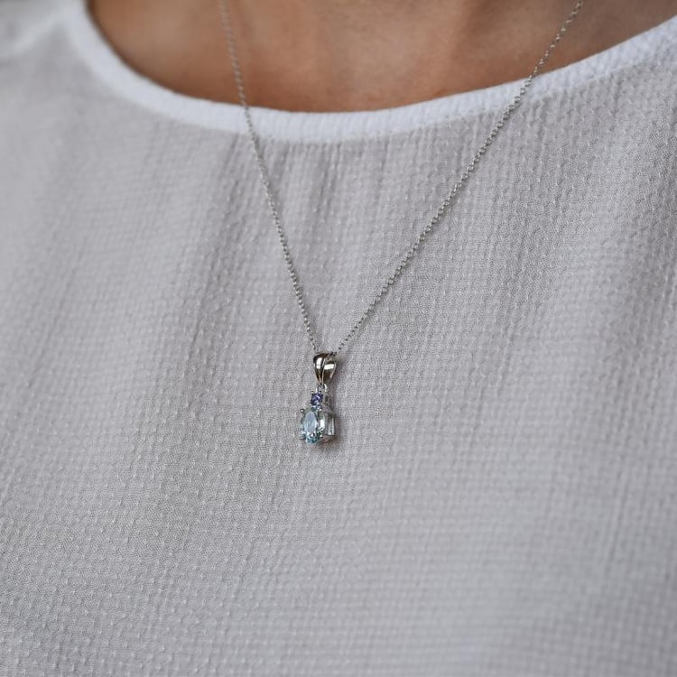 Přívěsek s tanzanitem 21684