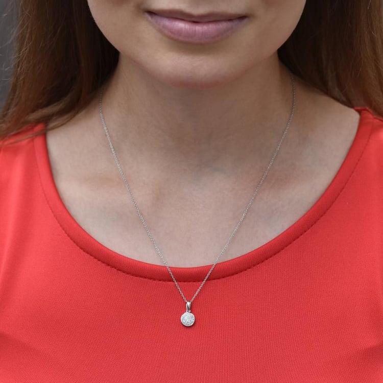 Zlatý náhrdelník plný diamantů Berthes 45000