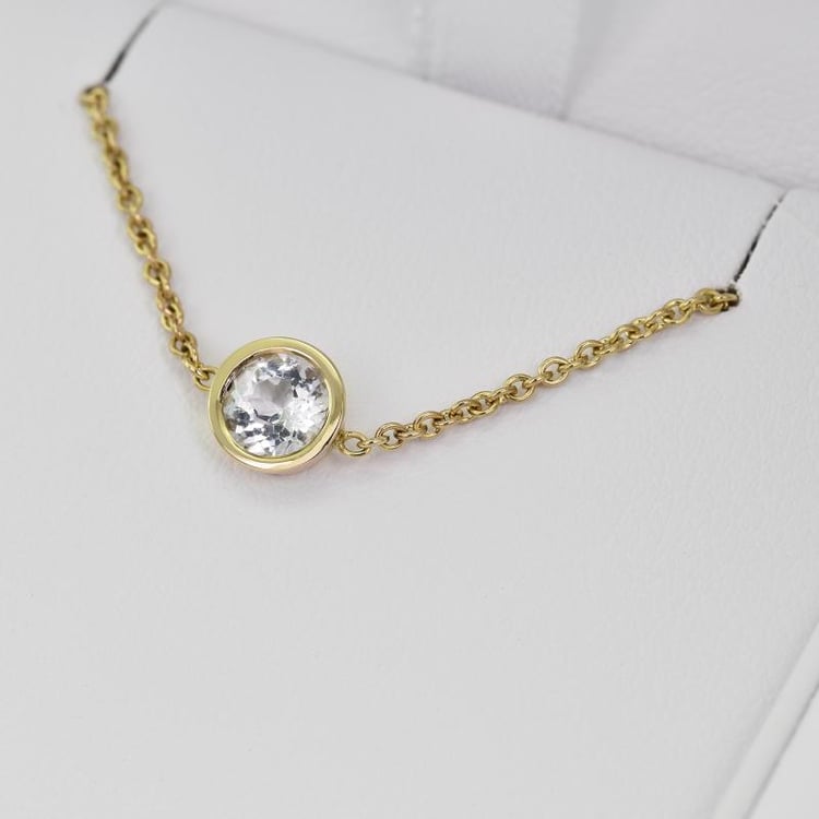 Něžný náramek s IGI certifikovaným lab-grown diamantem Isra 96910