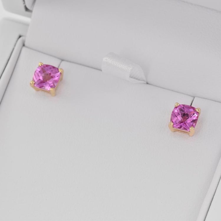 Náušnice se safíry 25359