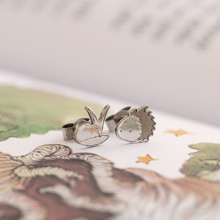 Náušnice Malý princ a liška 121578