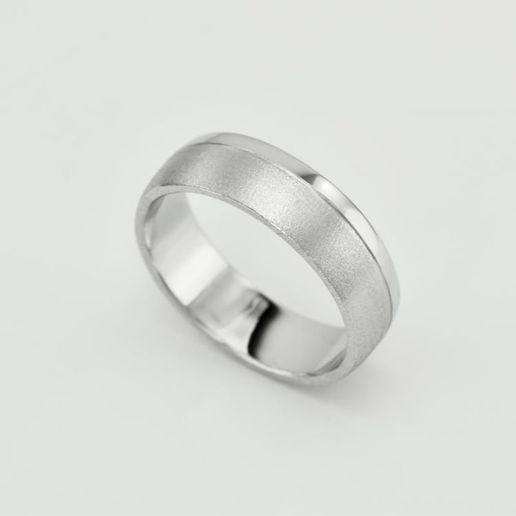 Snubní prsten z platiny 17324