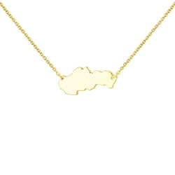 Stříbrný náhrdelník Slovensko