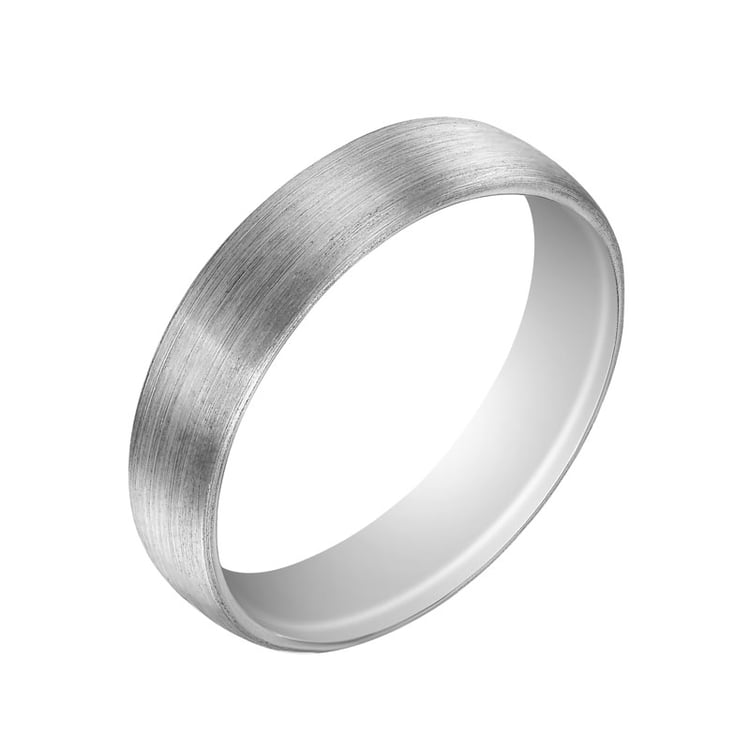 Komfortní matné snubní prsteny 32177