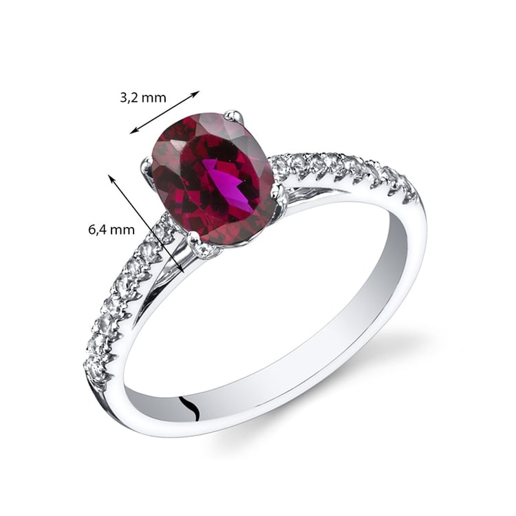 Zlatý prsten s rubínem 34909