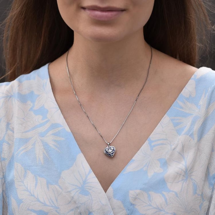 Medailon ve tvaru srdce 32919