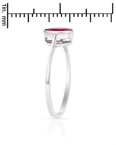 Rubínový prsten zlatý 1844