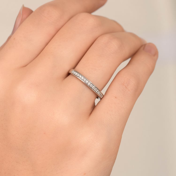 Zlatý prsten s lab-grown diamanty Becki 165760