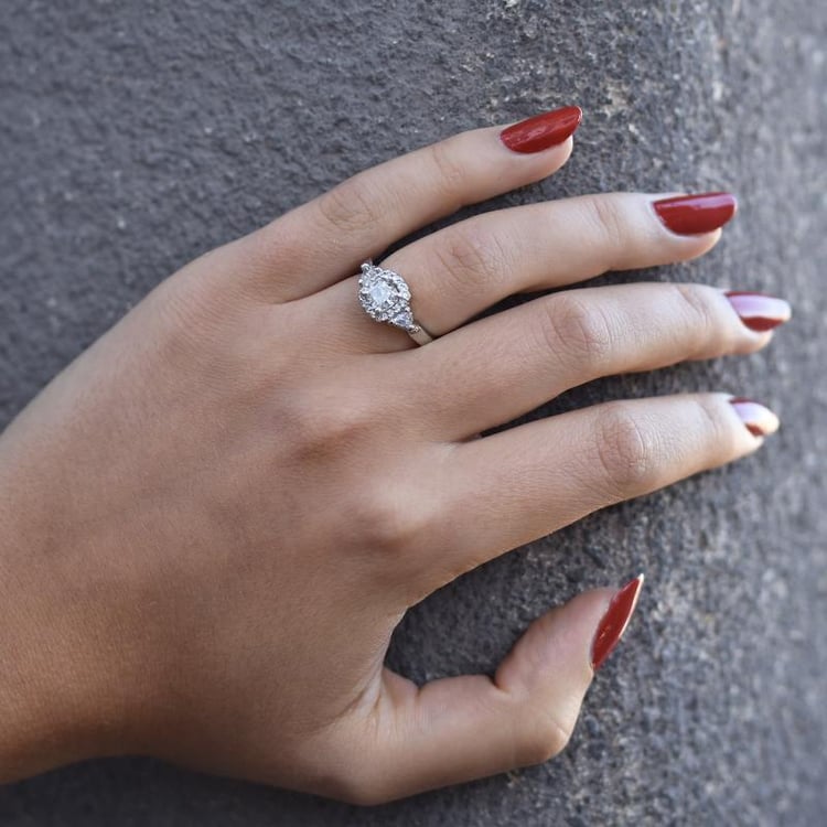 Prsten s diamanty 35445