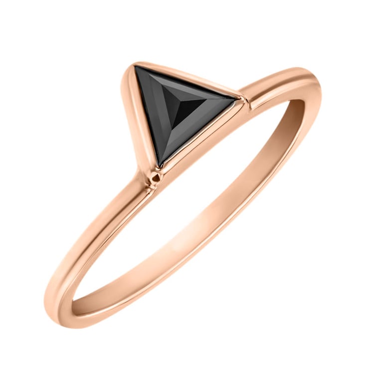 Prsten z růžového zlata 30374