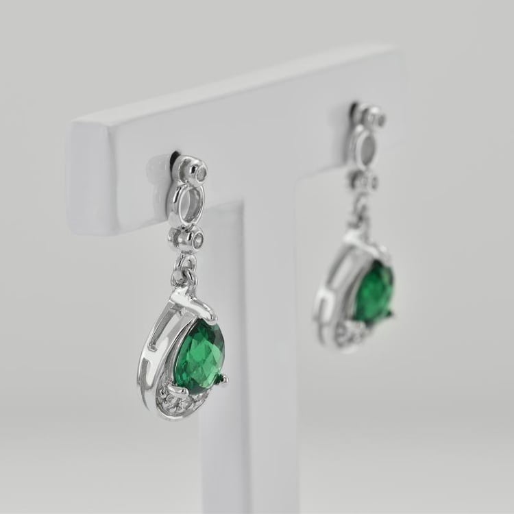 Náušnice ze stříbra 29474