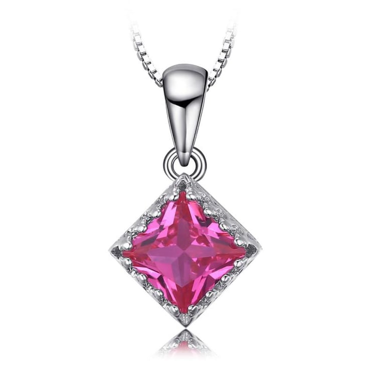 Stříbrný přívěsek s princess safírem Xinare