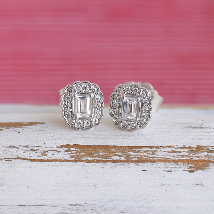 Diamantové náušnice 85768