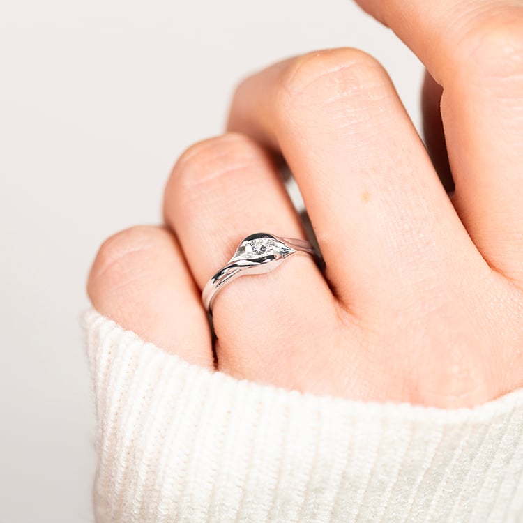 Zásnubní prsten s diamantem Aliena 151578